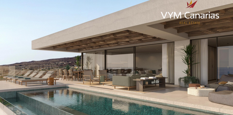 Takvåning i La Caleta, Ibiza, Spanien 3 sovrum, 176 kvm. Nr. 164414