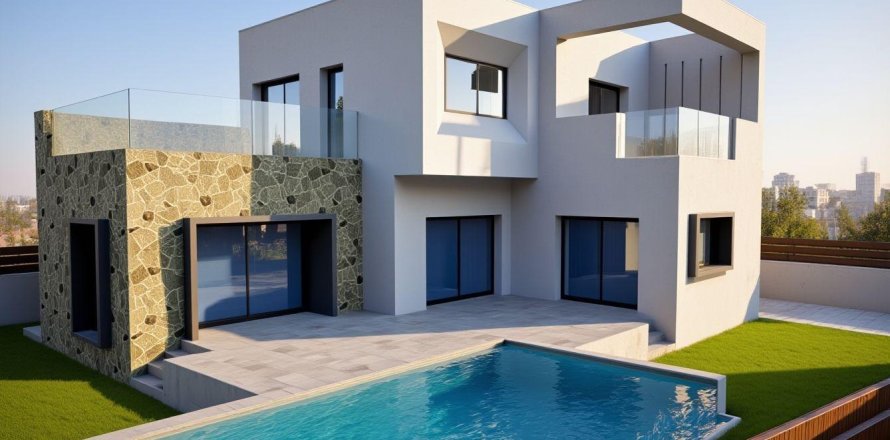 Villa i San Miguel de Salinas, Alicante, Spanien 4 sovrum, 169 kvm. Nr. 170373