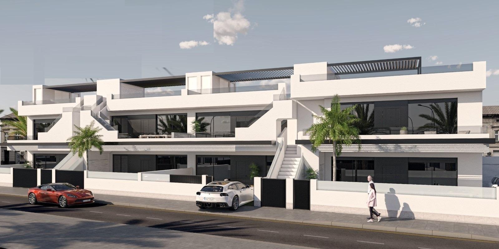 Bungalowi San Pedro del Pinatar, Murcia, Espanja 3 makuuhuonetta, 87 m2 No. 142234