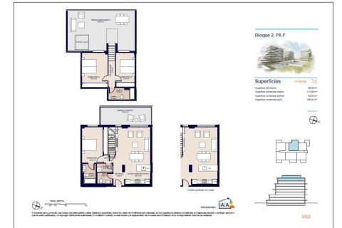 Продажа квартиры Вильяхойоса, Аликанте, Испания 3 спальни, 108м2 №133697 - фото 15