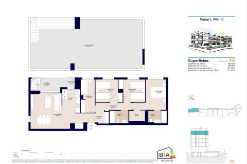 Apartment à vendre Alicante, Espagne, 4 chambres, 114 m2 No. 133693 - photo 14