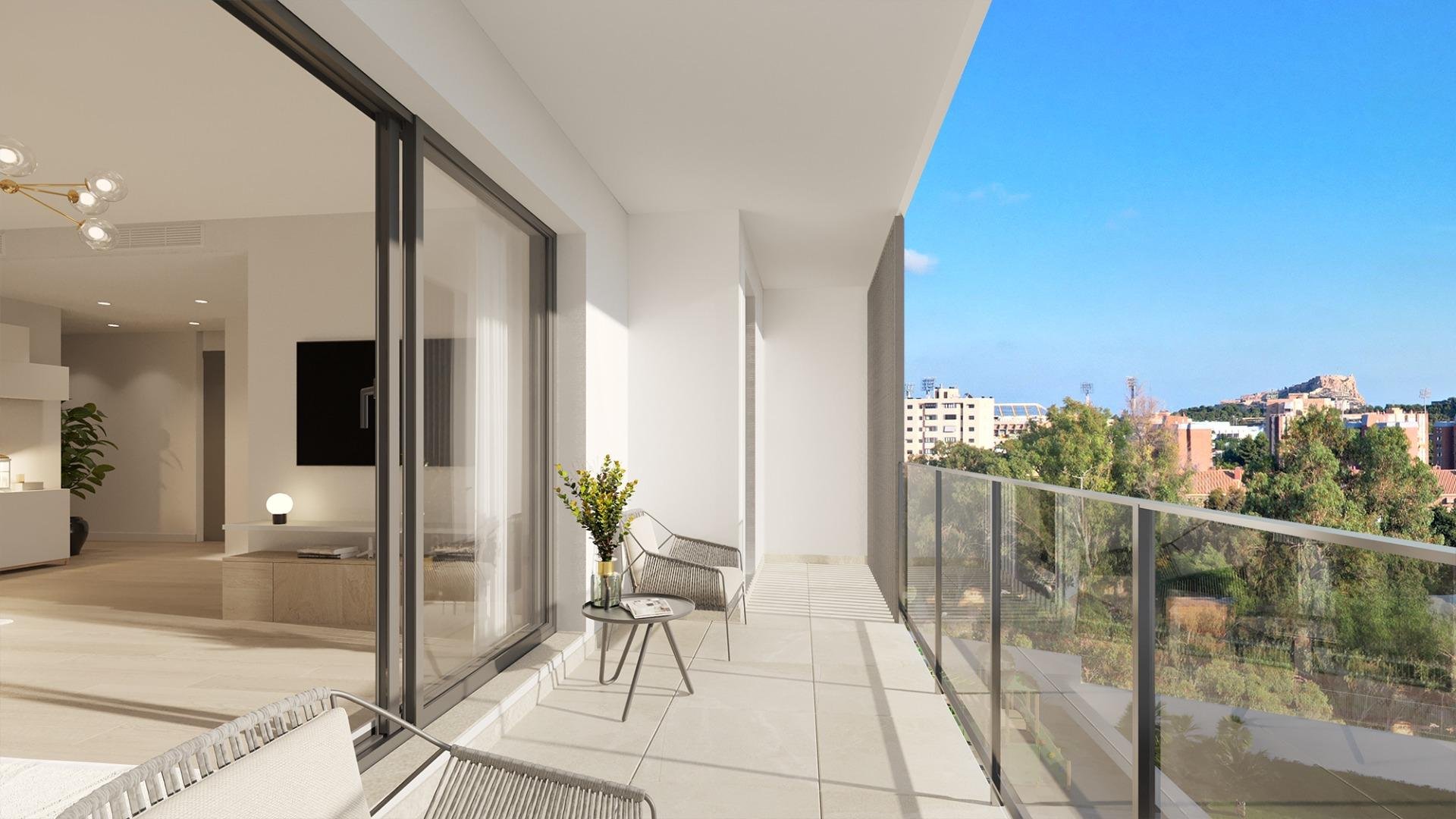 Lägenhet i Alicante, Spanien 3 sovrum, 98 kvm. Nr. 133694
