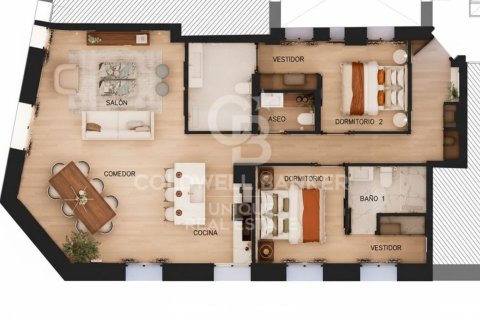 Apartment à vendre à Madrid, Espagne, 2 chambres, 104 m2 No. 157785 - photo 17