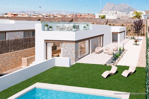 Villa i Finestrat, Alicante, Spanien 3 sovrum, 114 kvm. Nr. 179379