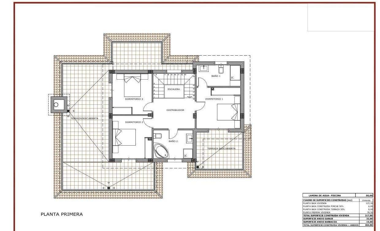 Villa a Pinoso, Alicante, Spagna 4 camere da letto, 220 mq. N° 151681