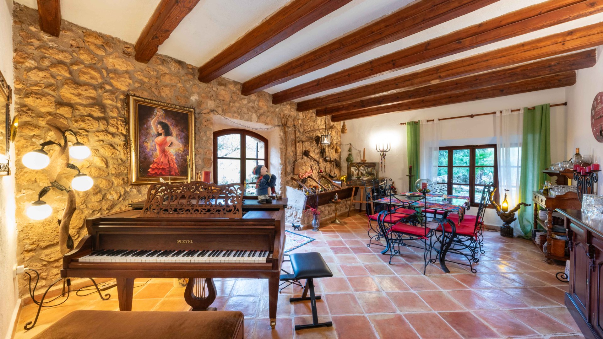 Kontor i Algaida, Mallorca, Spanien 4 sovrum, 634 kvm. Nr. 155193