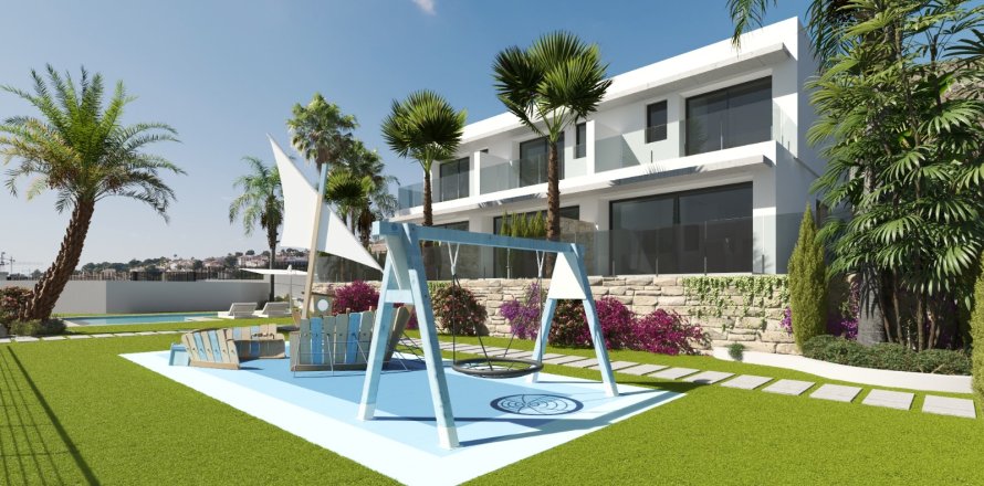 Villa Benidorm, Alicante, Spanien 3 sovrum, 310 kvm. Nr. 134110