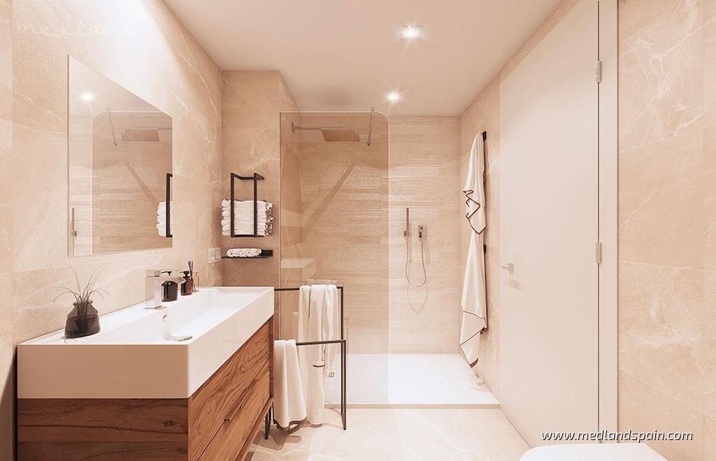 Квартира в Бенахавис, Малага, Испания 3 спальни, 105м2 №140220