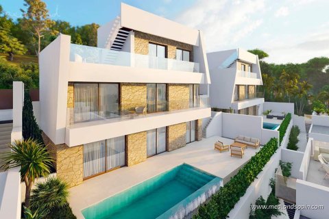 Villa a Finestrat, Alicante, Spagna 3 camere da letto, 202 mq. N° 168574