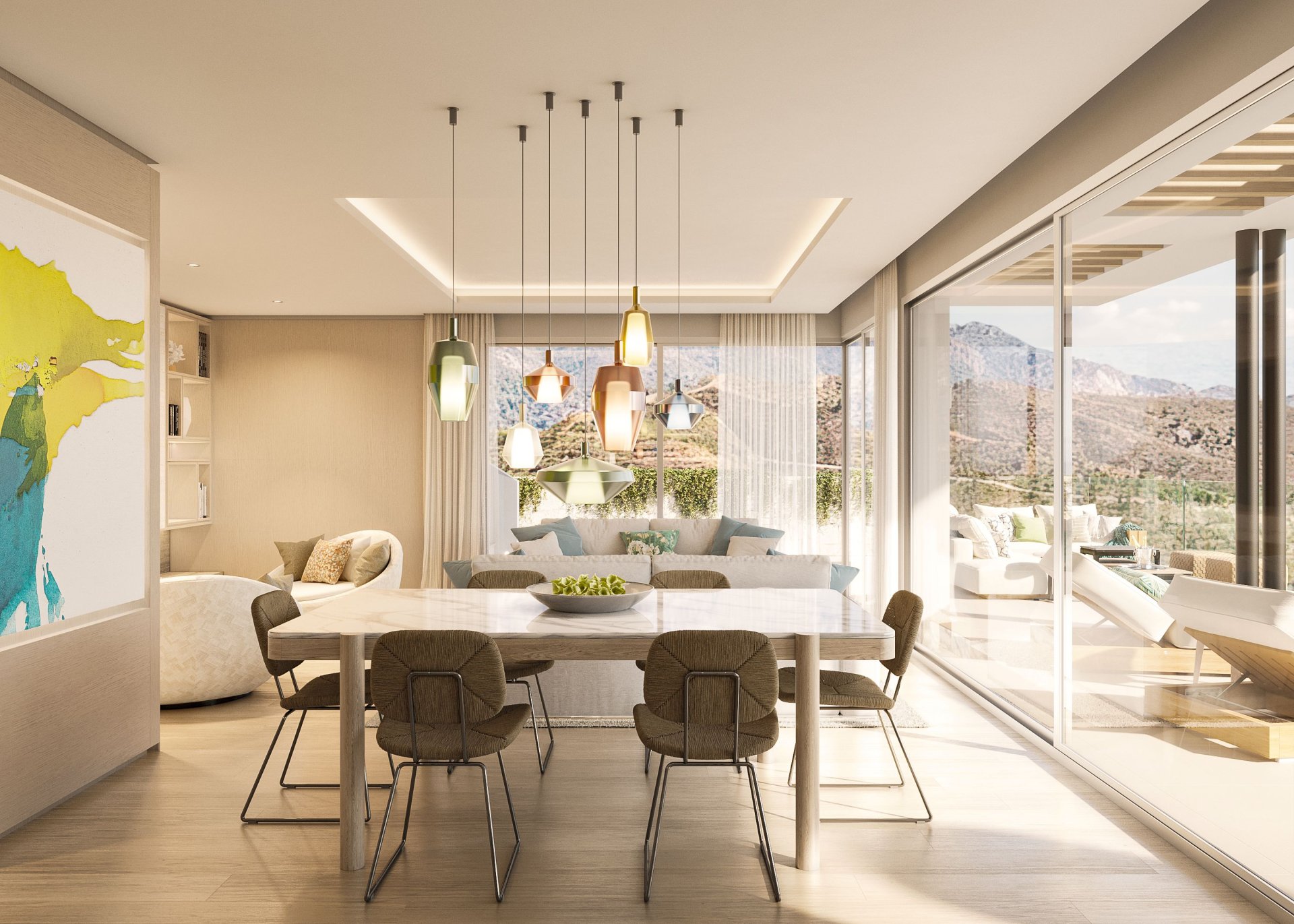 Bungalow i Ojen, Malaga, Spanien 2 sovrum, 132 kvm. Nr. 134737