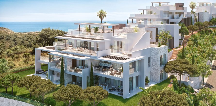 Apartment in Ojen, Malaga, Spain 3 bedrooms, 149 sq.m. No. 134740