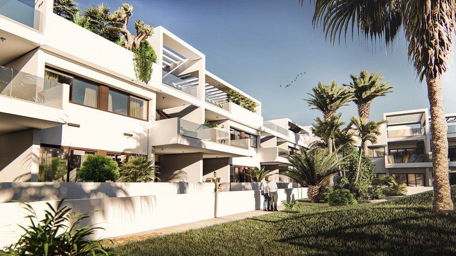 Huoneisto Los Balcones, Alicante, Espanja 2 makuuhuonetta,  No. 113864