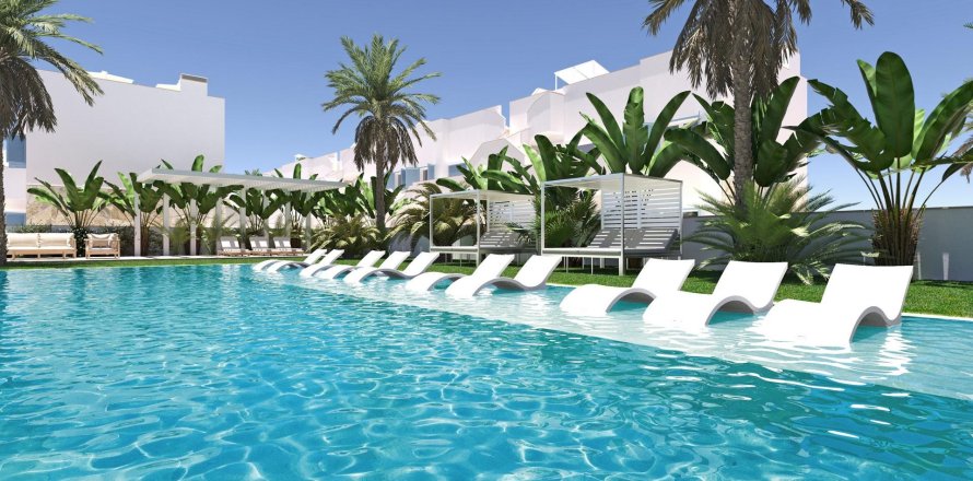 Bungalowi Pilar de la Horadada, Alicante, Espanja 3 makuuhuonetta, 78 m2 No. 135306