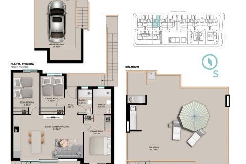 Bungalowi myytävänä Pilar de la Horadada, Alicante, Espanja, 3 makuuhuonetta, 78 m2 No. 135306 - kuva 23