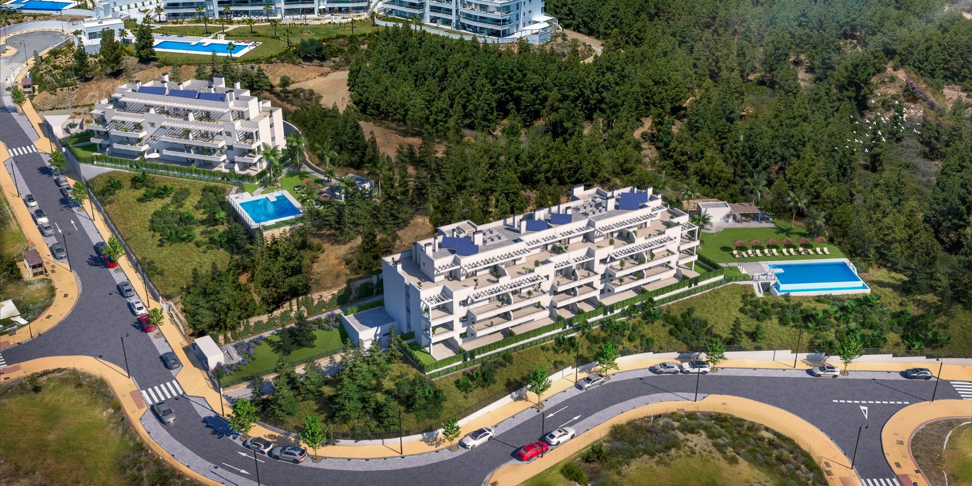 Apartment à Mijas, Malaga, Espagne 2 chambres, 97 m2 No. 134938