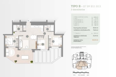 Wohnung zum Verkauf Calpe, Alicante, Spanien 3 Schlafzimmer, 79 m2 Nr. 135154 - Foto 10