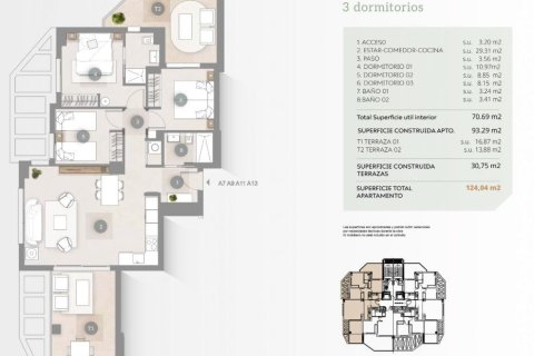 Apartment for sale in Calpe, Alicante, Spain 3 bedrooms, 93 sq.m. No. 135154 - photo 11