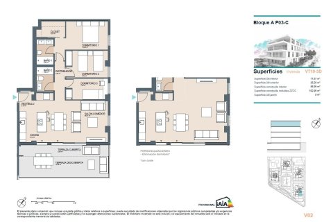 Apartment for sale Valencia, Spain 3 bedrooms, 111 sq.m. No. 133687 - photo 11