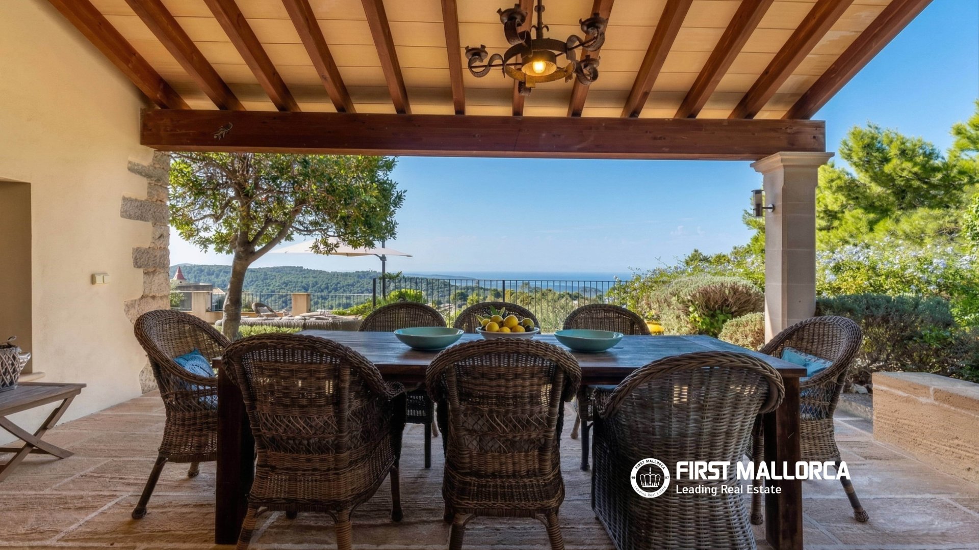 Villetta a schiera a Galilea, Mallorca, Spagna 4 camere da letto, 209 mq. N° 164597