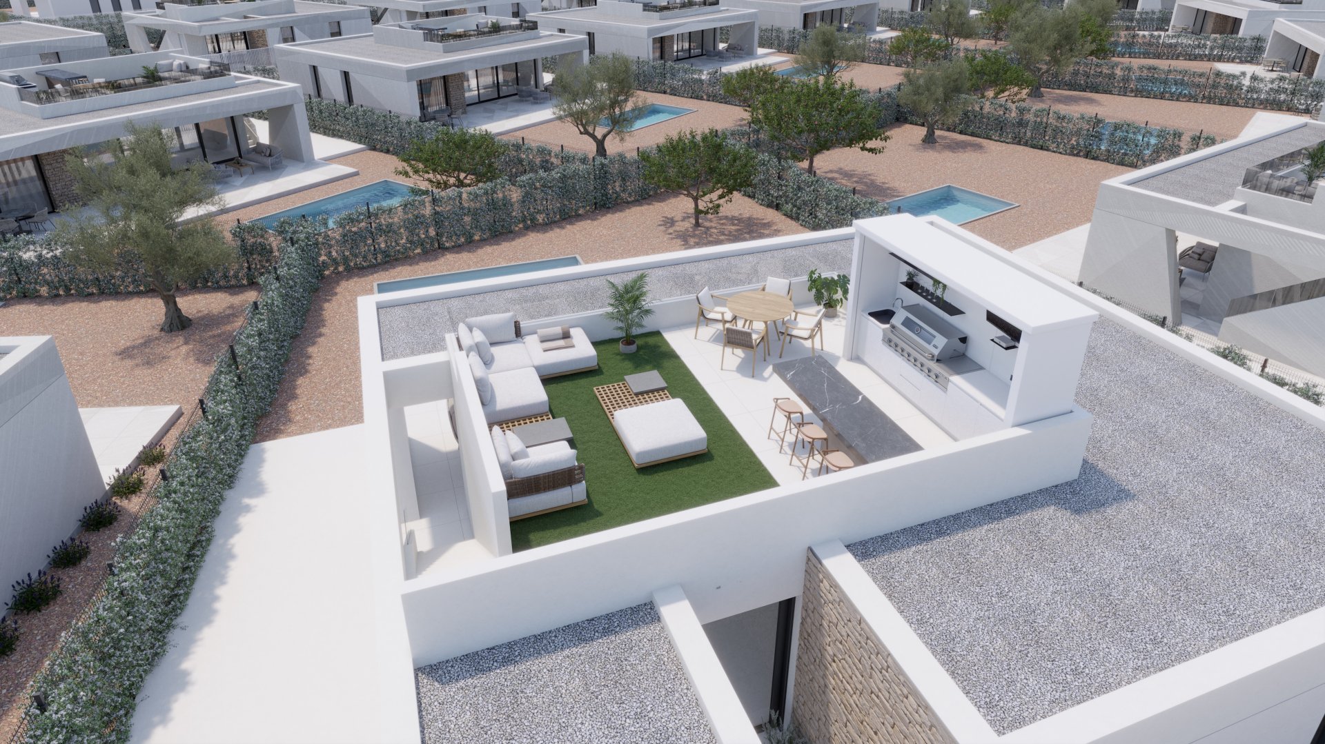 Villa en Murcia, España 3 dormitorios, 111 m2 No. 163649