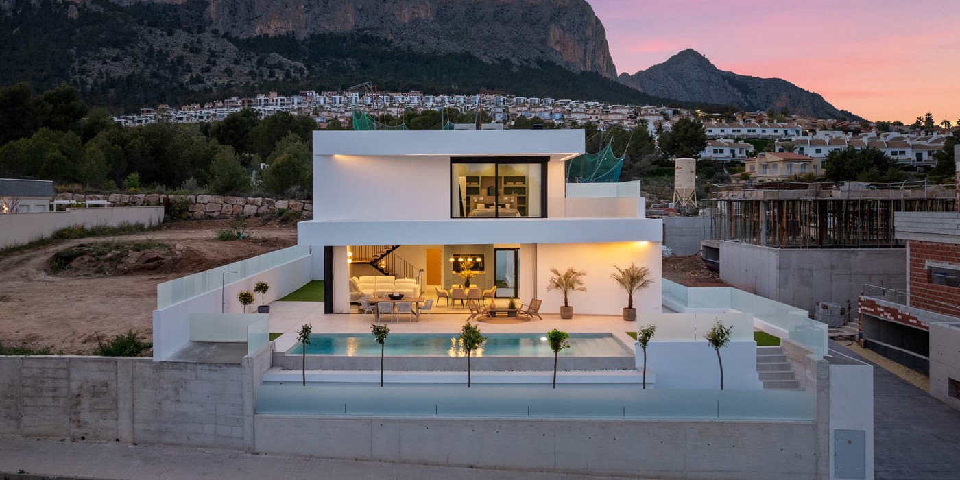 Villa in Polop, Alicante, Spain 3 bedrooms, 311 sq.m. No. 163320