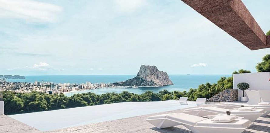 Huvila Calpe, Alicante, Espanja 4 makuuhuonetta, 427 m2 No. 163467