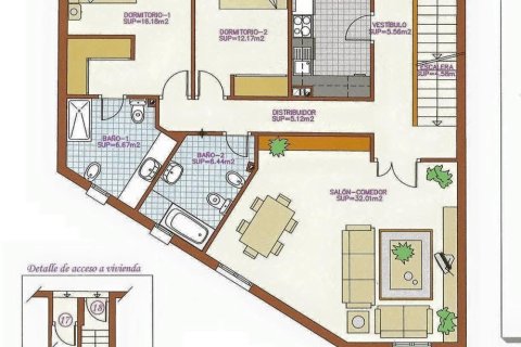 Paritalo myytävänä Titulcia, Madrid, Espanja, 2 makuuhuonetta, 159 m2 No. 152295 - kuva 15