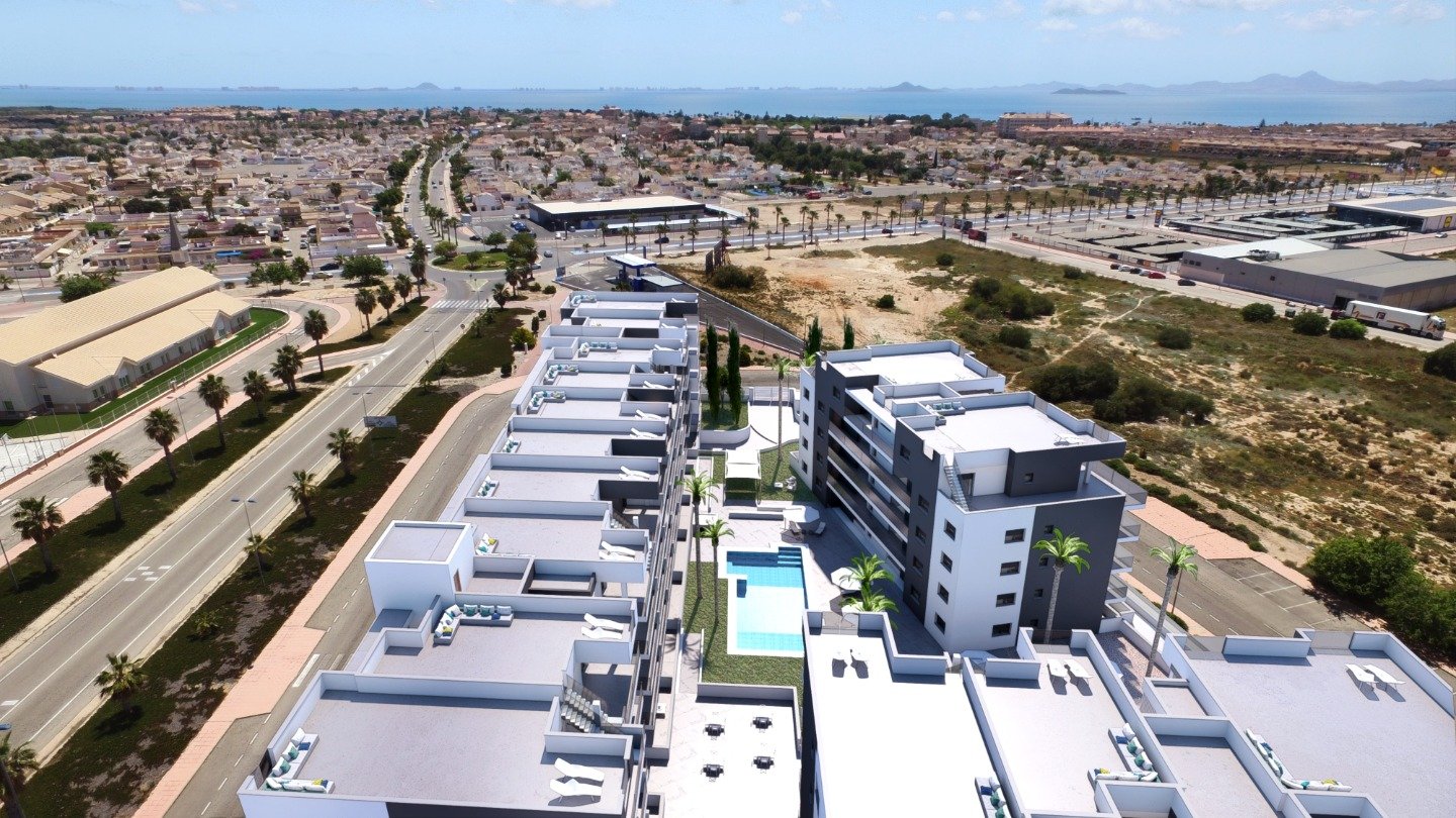 Apartamento en Los Alcázares, Murcia, España 3 dormitorios, 112 m2 No. 80957