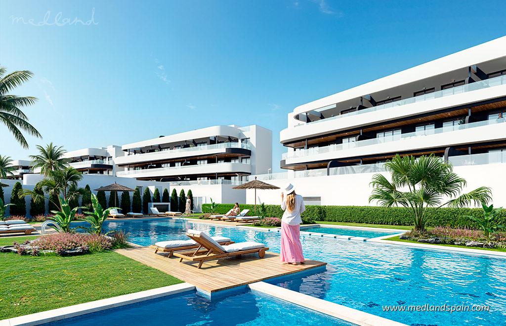 Wohnung in Los Alcazares, Murcia, Spanien 2 Schlafzimmer, 86 m2 Nr. 164733