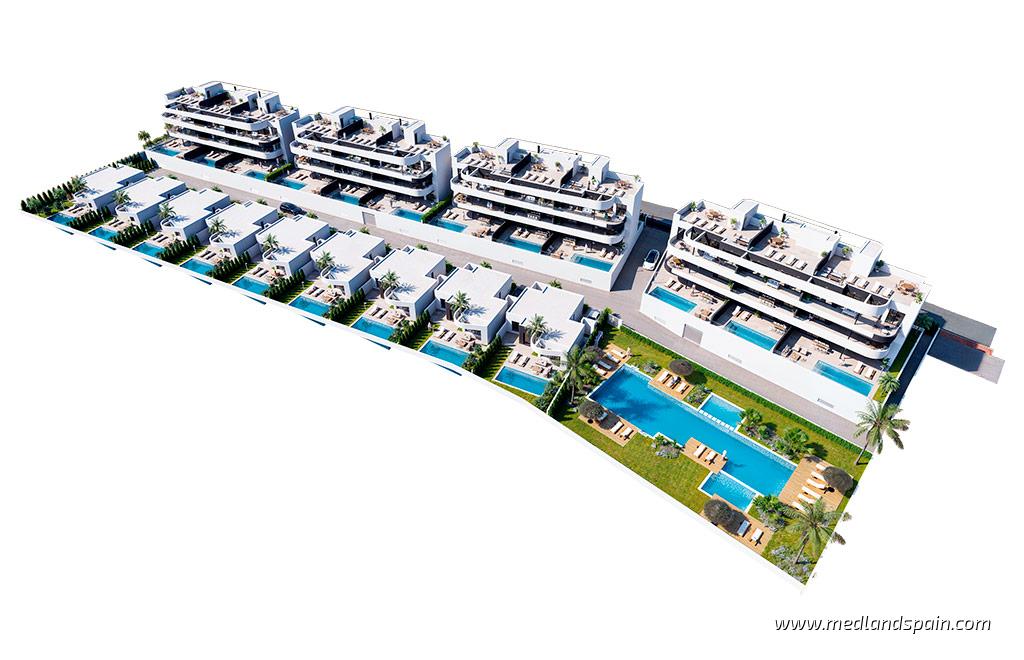 Apartment in Los Alcazares, Murcia, Spain 3 bedrooms, 99 sq.m. No. 164735
