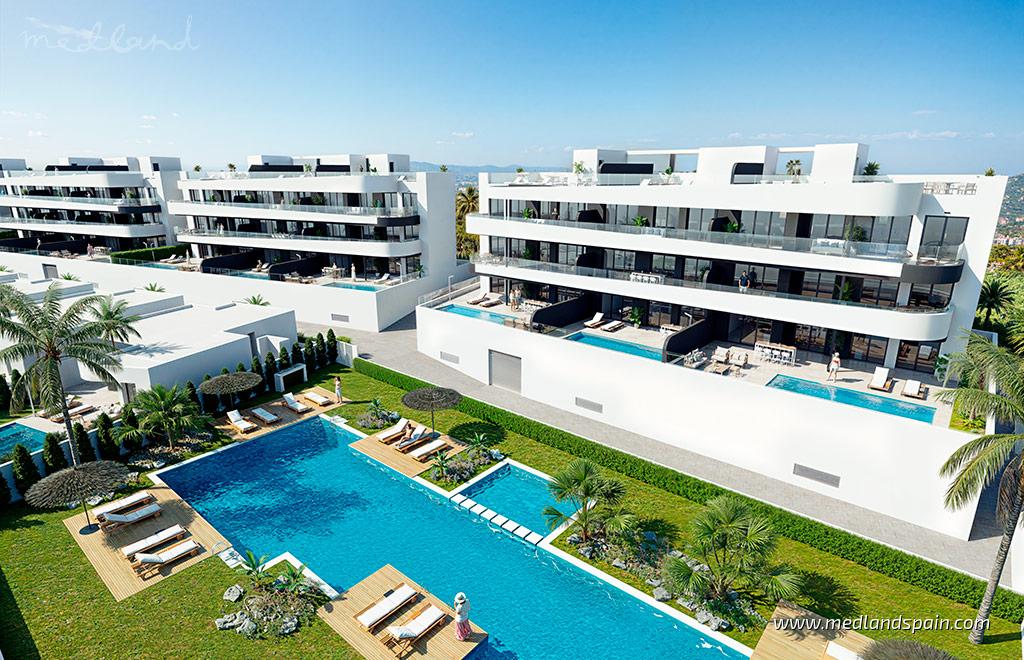 Apartment in Los Alcazares, Murcia, Spain 3 bedrooms, 99 sq.m. No. 164735