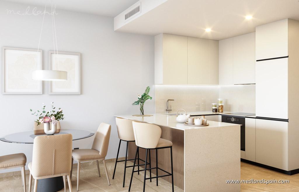 Appartamento a Los Alcazares, Murcia, Spagna 3 camere da letto, 99 mq. N° 164734