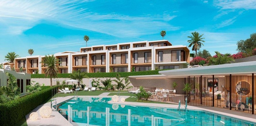 Kaupunkipientalo Mijas Costa, Malaga, Espanja 3 makuuhuonetta, 155 m2 No. 146780