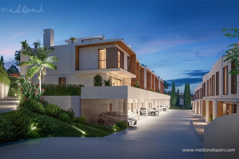 Kaupunkipientalo myytävänä Mijas Costa, Malaga, Espanja, 3 makuuhuonetta, 155 m2 No. 146780 - kuva 5