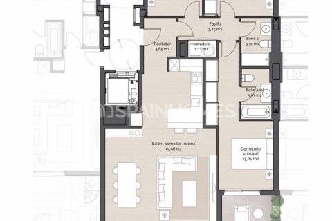 Kattohuoneisto myytävänä Benalmadena, Malaga, Espanja, 3 makuuhuonetta, 96 m2 No. 63782 - kuva 7