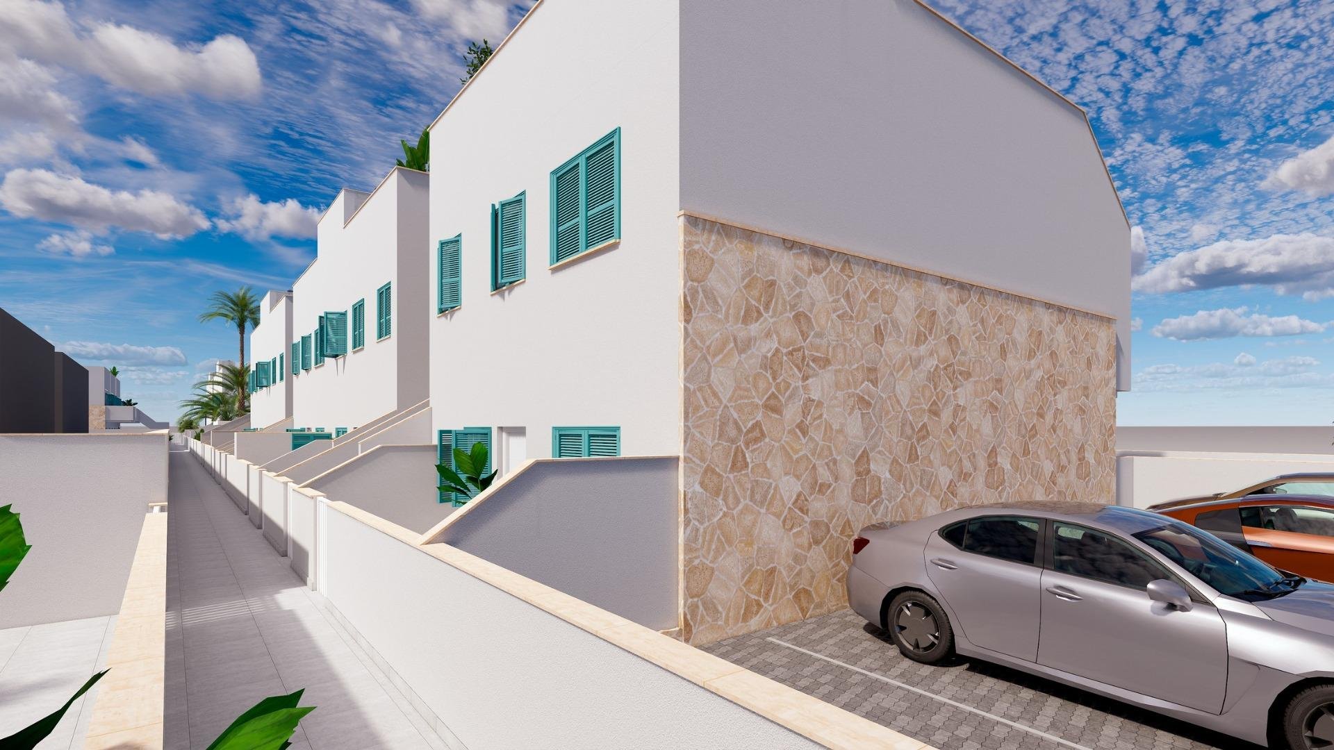 Bungalow a Pilar de la Horadada, Alicante, Spagna 3 camere da letto, 82 mq. N° 193083