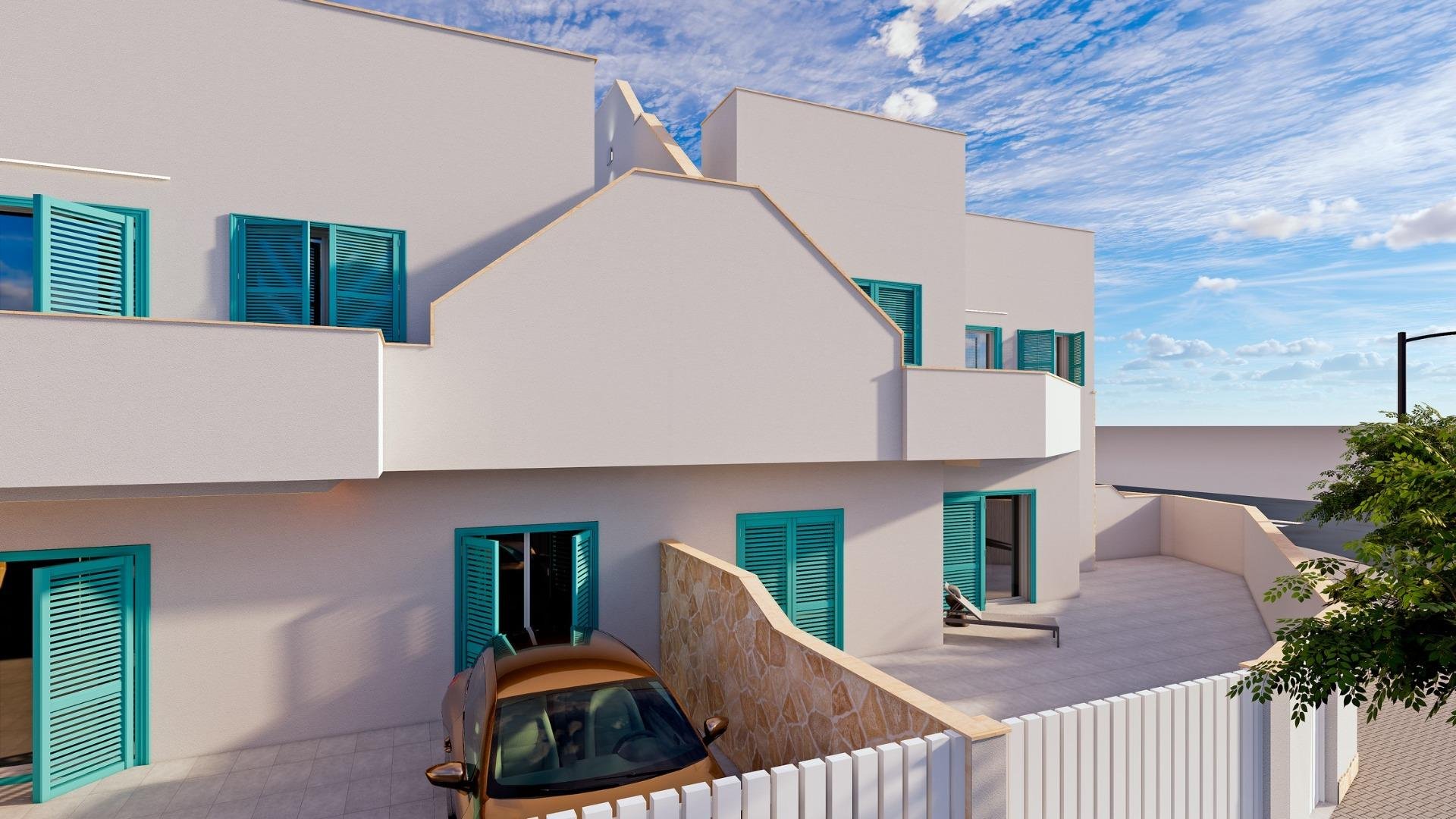 Bungalow a Pilar de la Horadada, Alicante, Spagna 3 camere da letto, 82 mq. N° 193083