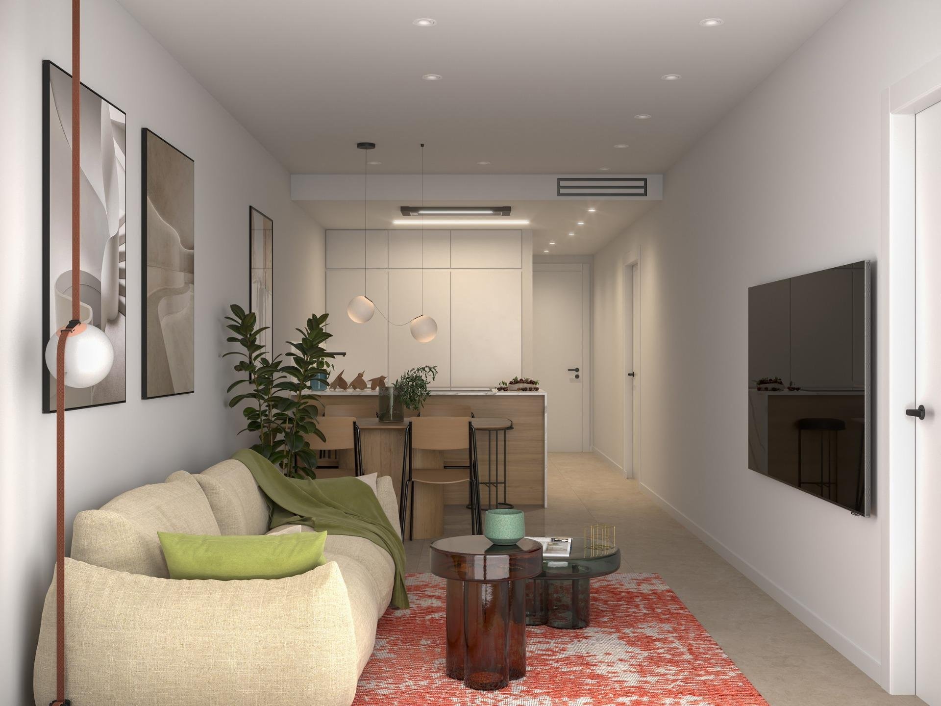 Huoneisto La Marina, Alicante, Espanja 2 makuuhuonetta, 78 m2 No. 151666