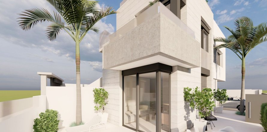 Bungalow i Pilar de la Horadada, Alicante, Spanien 2 sovrum, 88 kvm. Nr. 151661