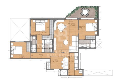 Продажа квартиры в Барселона, Испания 3 спальни, 76м2 №157705 - фото 26