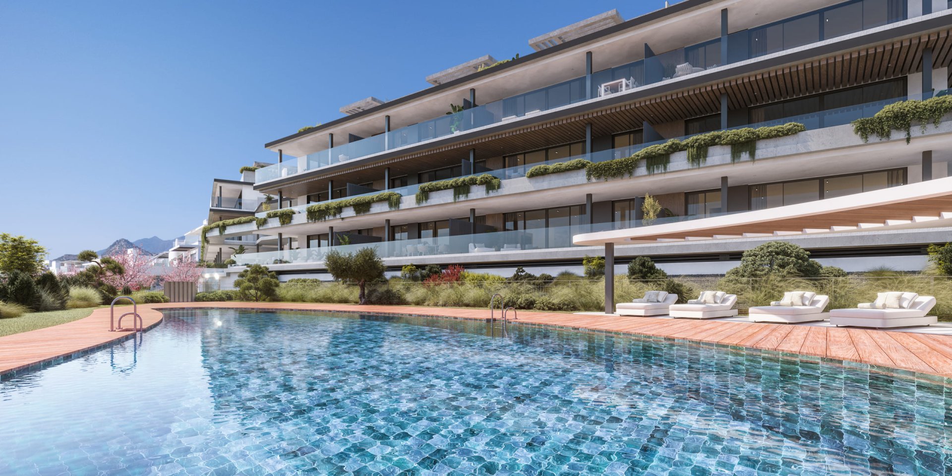 Bungalo Estepona, Malaga, Spānijā 2 istabas, 127 m2 Nr. 137351