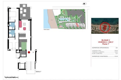 Apartment for sale Denia, Alicante, Spain 2 bedrooms, 81 sq.m. No. 133007 - photo 7
