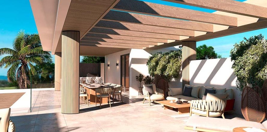 Apartment in Estepona, Malaga, Spain 3 bedrooms, 141 sq.m. No. 166178