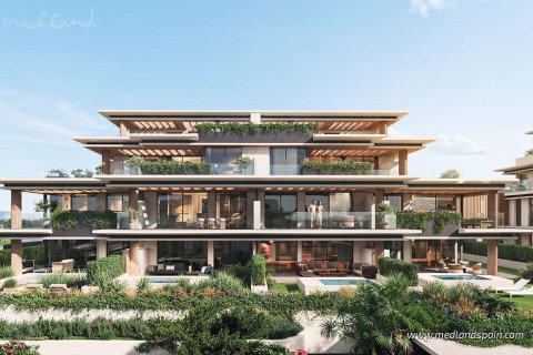 Apartment in Estepona, Malaga, Spain 4 bedrooms, 143 sq.m. No. 166175