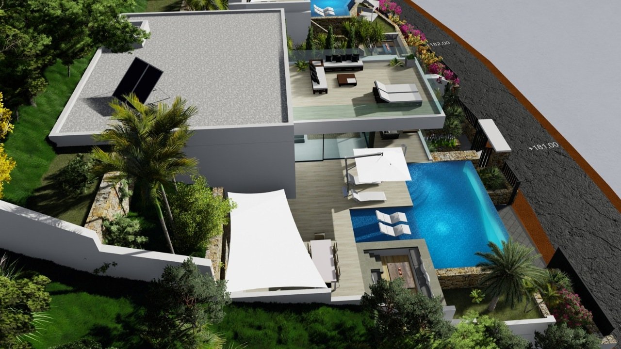 Villa in Calpe, Alicante, Spain 4 bedrooms, 440 sq.m. No. 80540