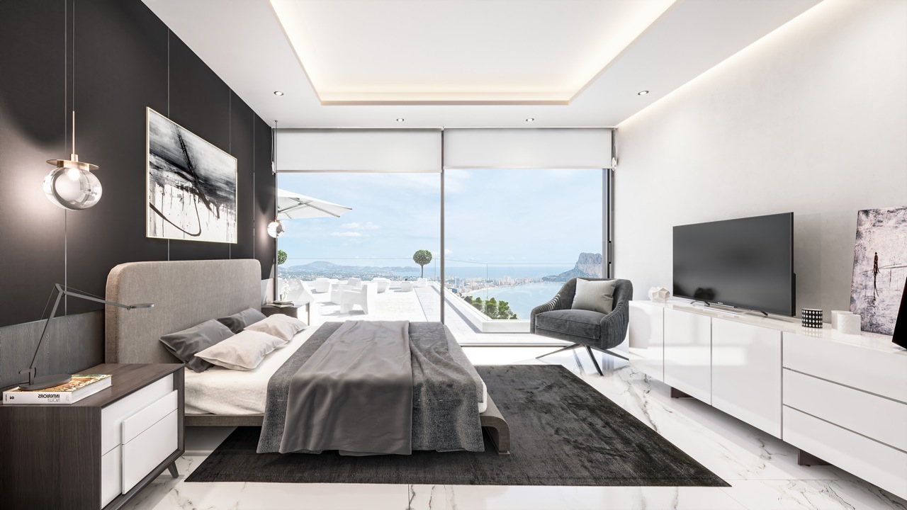 Villa in Calpe, Alicante, Spain 4 bedrooms, 440 sq.m. No. 80540