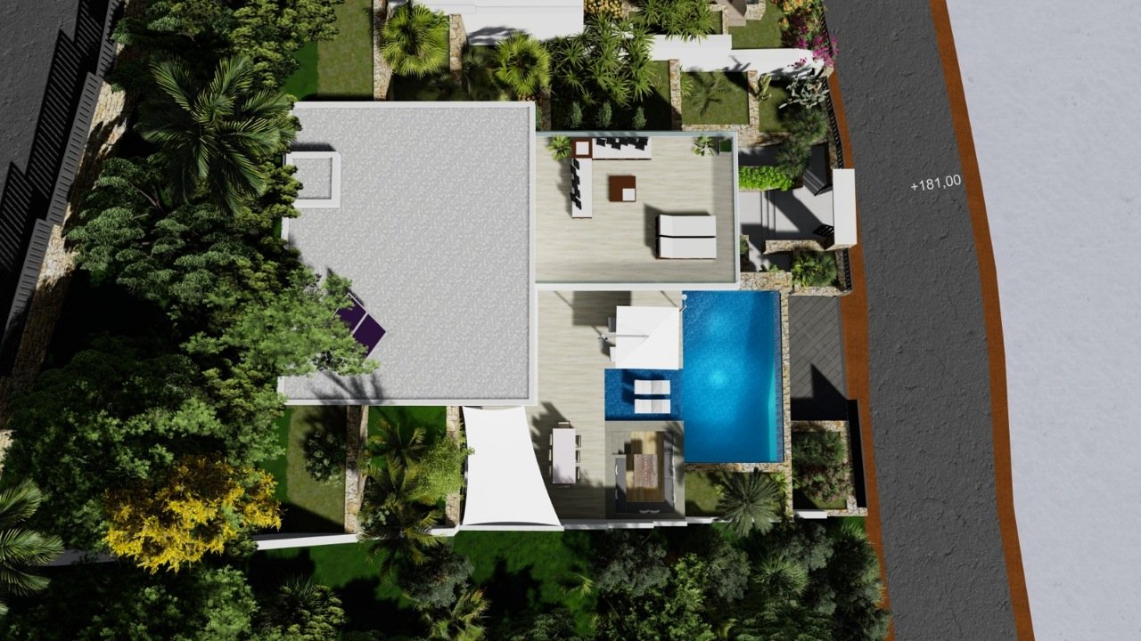 Villa in Calpe, Alicante, Spain 4 bedrooms, 440 sq.m. No. 80540