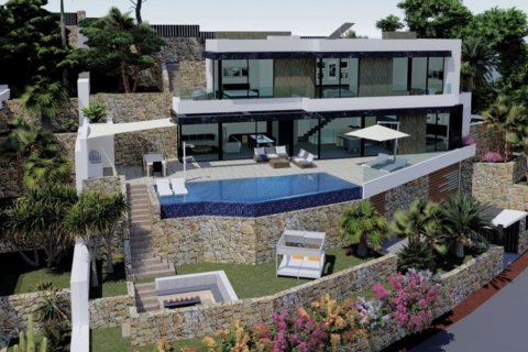 Villa till salu Calpe, Alicante, Spanien 4 sovrum, 349 kvm. Nr. 80539 - foto 7