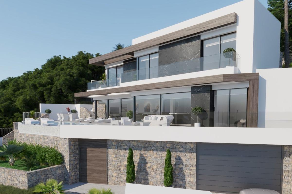 Villa in Calpe, Alicante, Spain 4 bedrooms, 349 sq.m. No. 80539