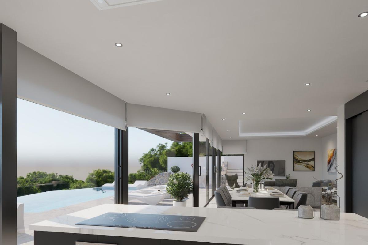 Villa in Calpe, Alicante, Spain 4 bedrooms, 349 sq.m. No. 80539
